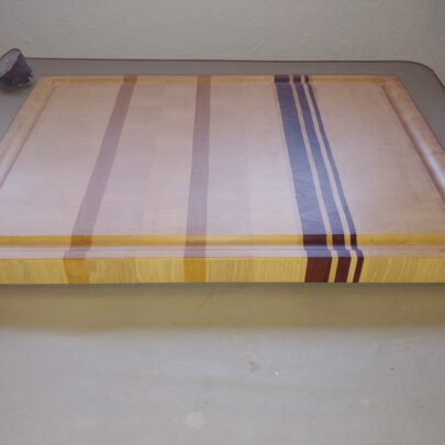 Large end grain cutting board